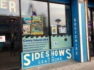 Coney Island Side Show Entrance