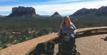 Karin and Aria in Sedona, AZ.