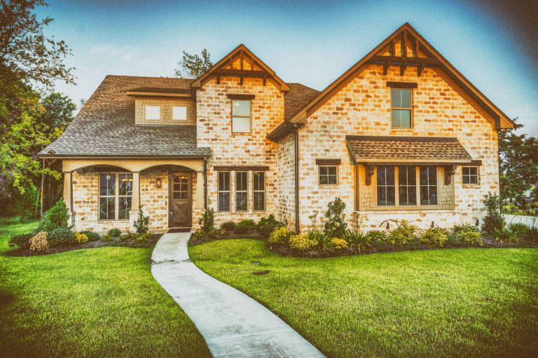 Suburban home.