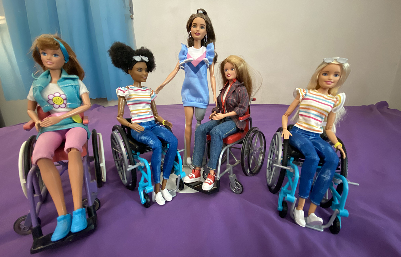 barbie with braces